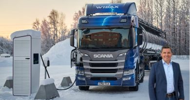 Scania 64-tons ellastbil klimatlösning