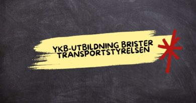 Transportstyrelsen granskar YKB-utbildare och hittar brister i utbildningsverksamhetens efterlevnad av regelverket.