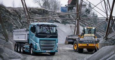 Volvo Lastvagnar elektrifierade lastbilar på Bauma 2024