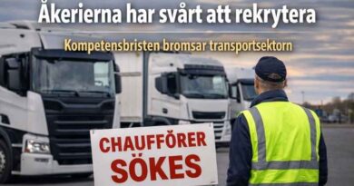 Åkerierna har svårt att rekrytera