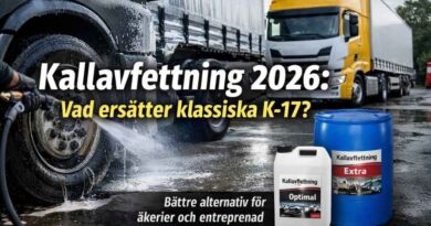 Kallavfettning för lastbil och entreprenad – modern ersättare till K-17